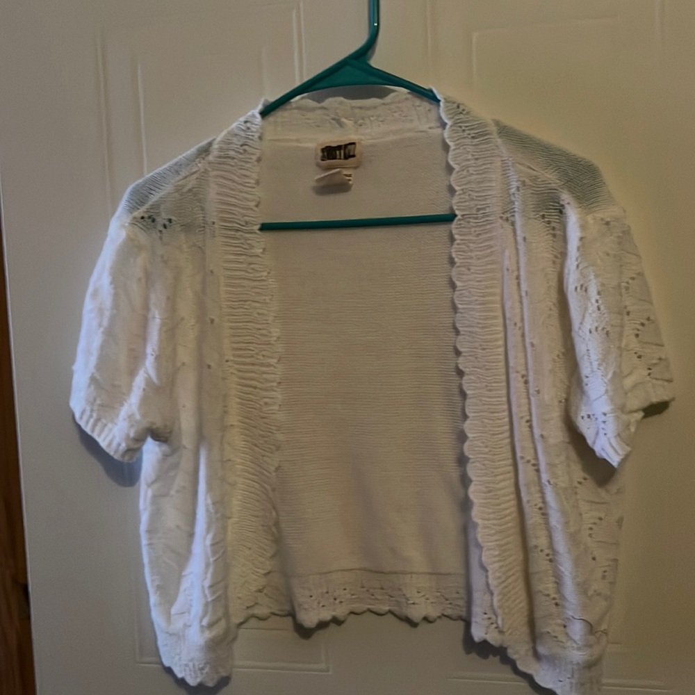 Ladies Short Sleeve Sweater